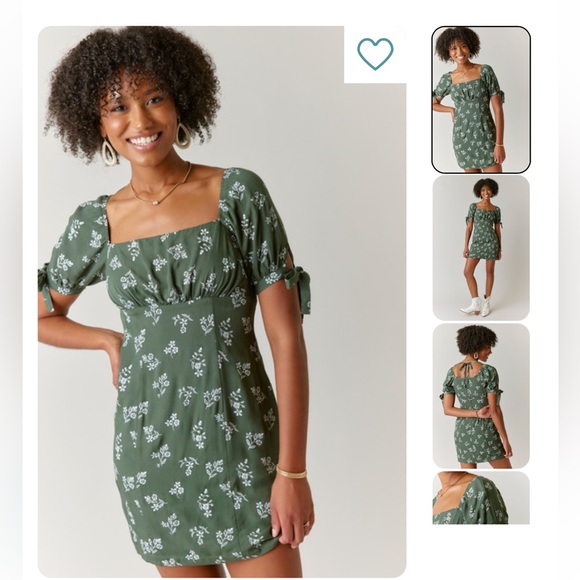 Francesca,s Claire Floral Embroidered Mini Dress - Picture 1 of 4